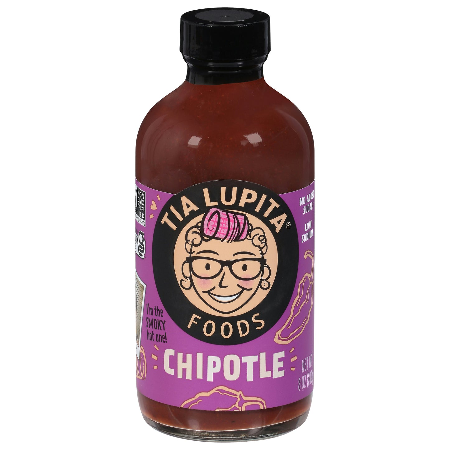 Tia Lupita Foods Sauce Hot Chipotle 8 oz (Pack of 12)