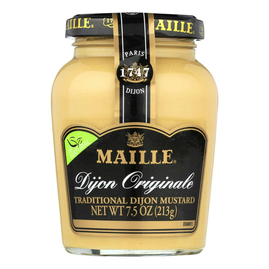 Maille Original Dijon Natural Mustard 7.5 Oz Pack of 6