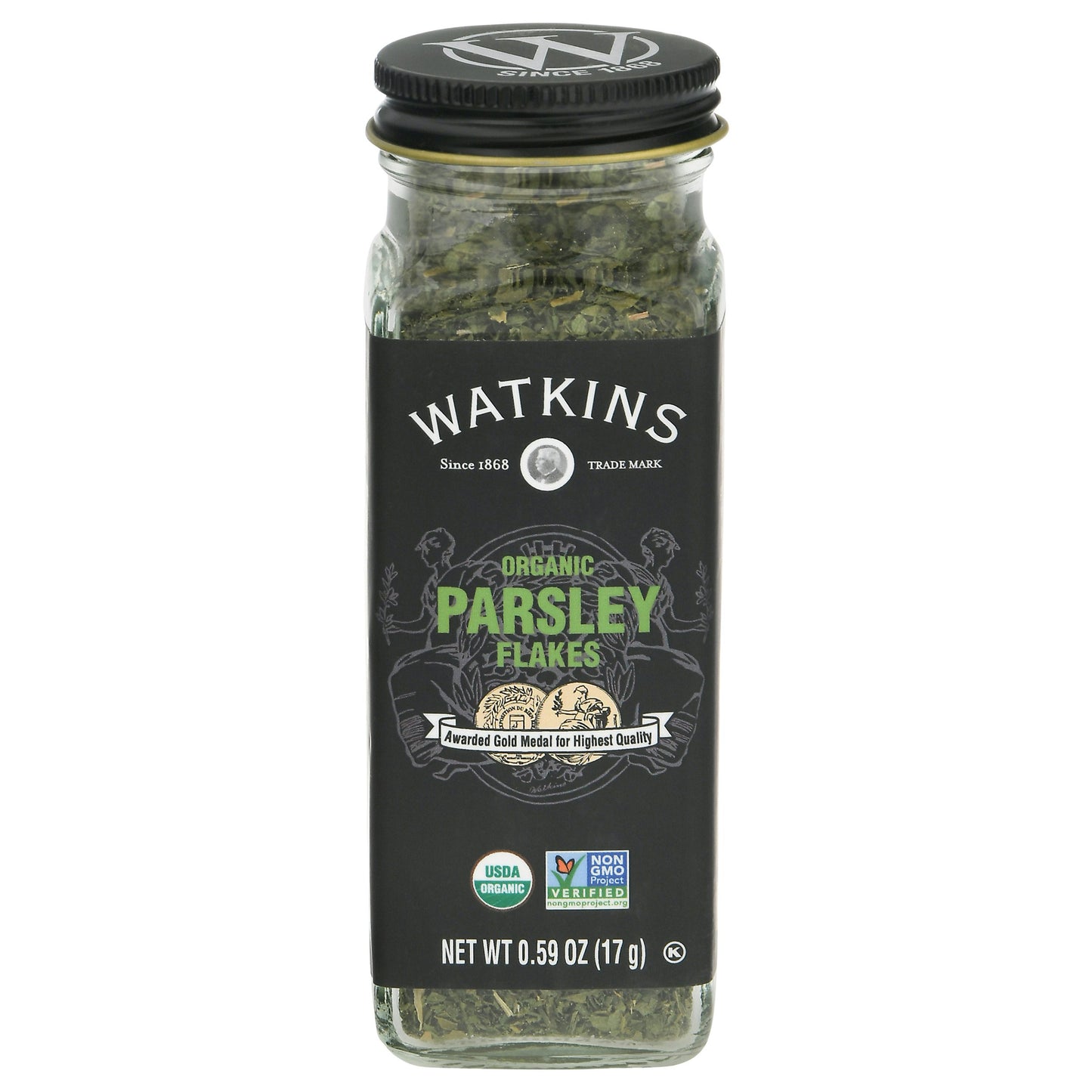 Watkins Seasoning Parsley Flakes Organic 0.59 Oz (Pack of 3)