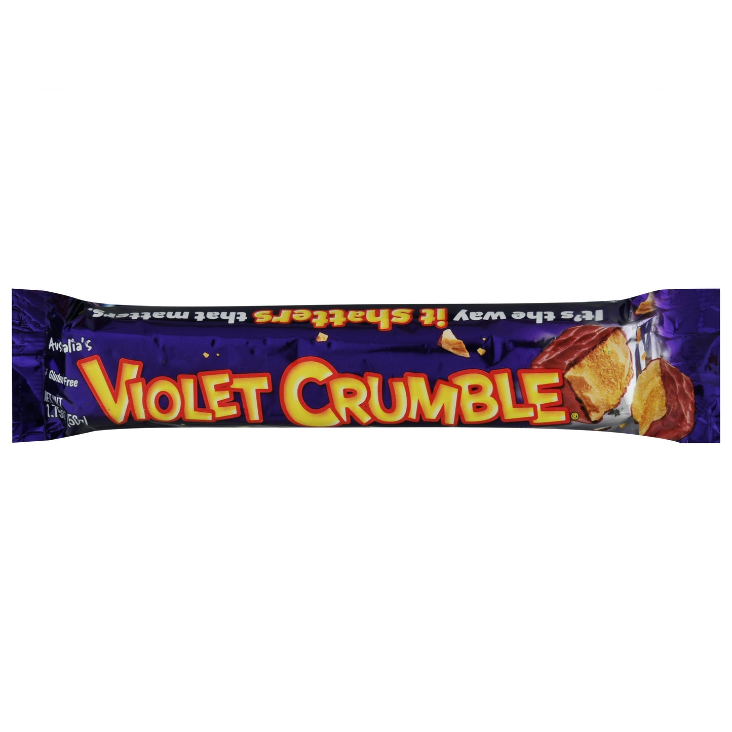 Violet Crumble Bar King Original 1.75 Oz (Pack of 20)