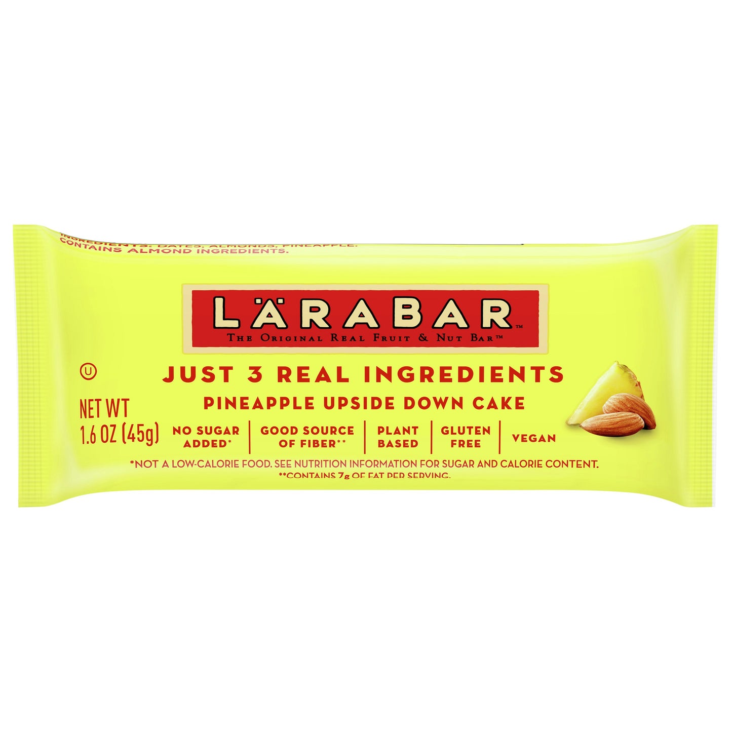 Larabar Pineapple Upside Down Cake Bar 1.6 oz (Pack of 16)