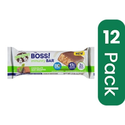 Lenny & Larrys Bar Boss Chocolate Mint Brownie 2.05 Oz (Pack of 12)