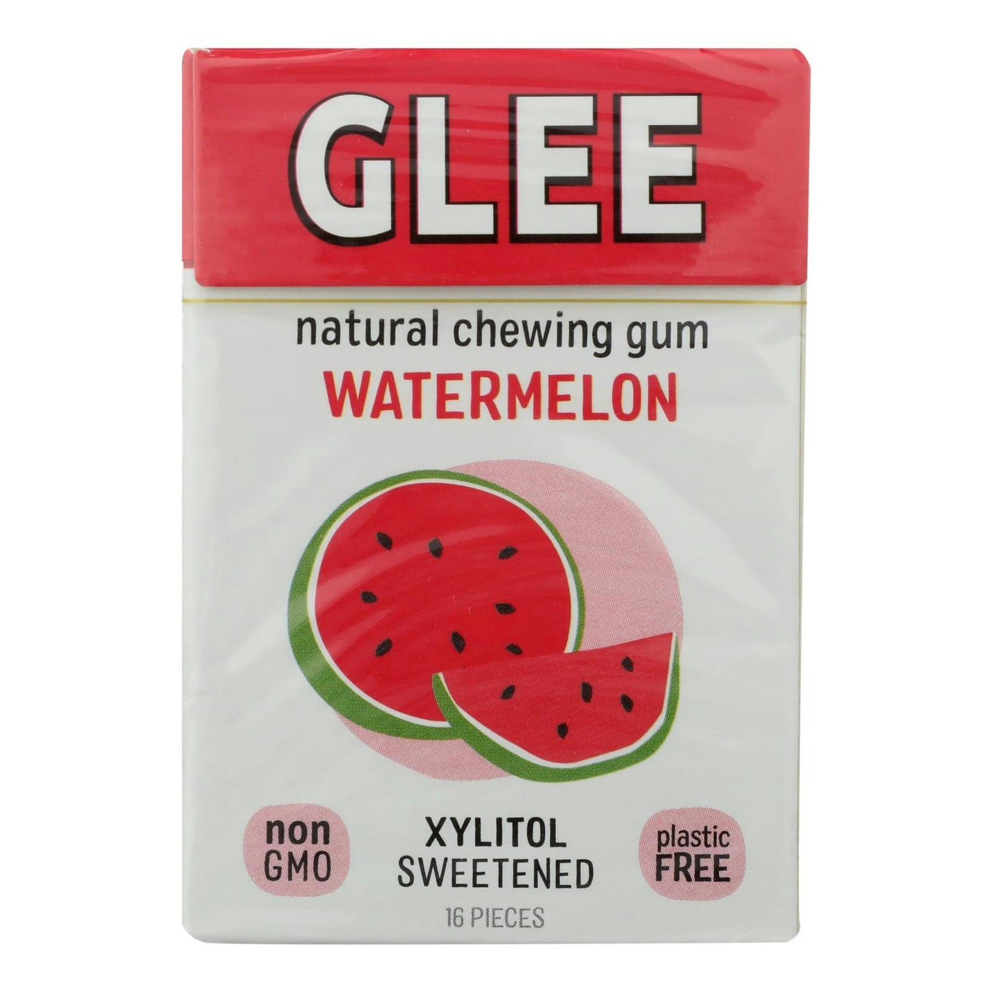 Glee Gum Gum Sugar Free Wild Watermelon 16 Pc Pack of 12