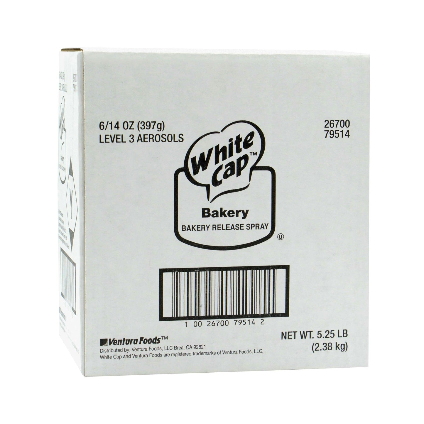 White Cap Baking Release 14 Oz Pack of 6