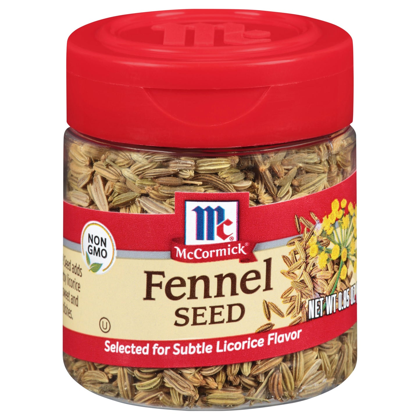 Mc Cormick Spice Fennel Seed Whole 0.85 Oz Pack of 6