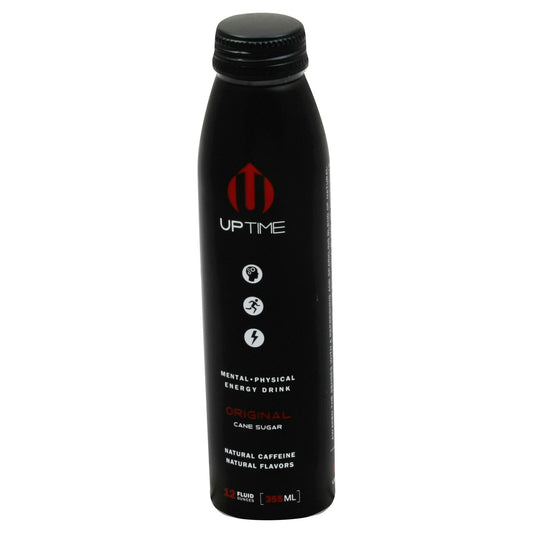 Uptime Beverage Energy Original 12 FO (Pack of 12)