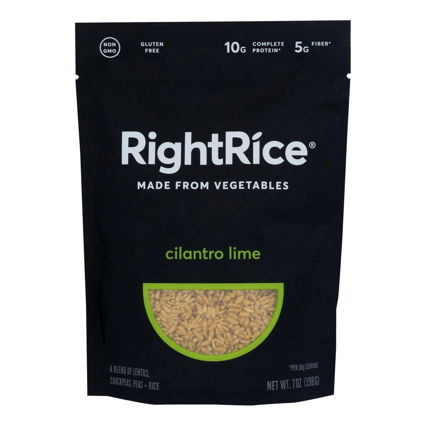 Right Rice - Rice Cilantro Lime 7 oz (Pack of 6)