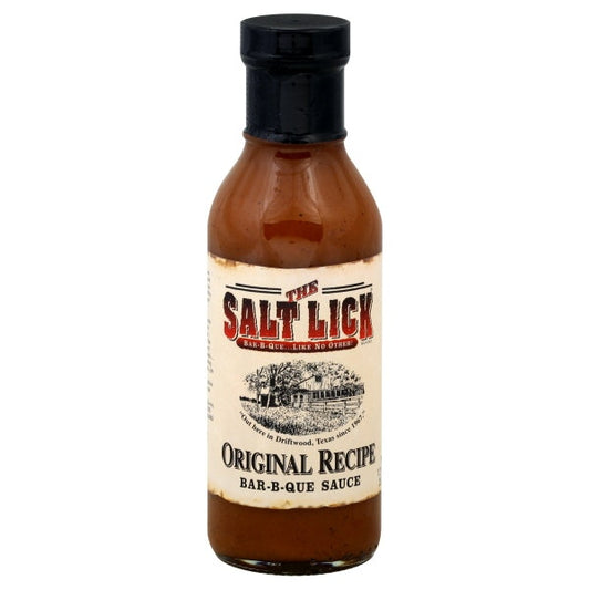 Salt Lick Sauce BBQ Original Recipe 12 Oz (Pack of 6)