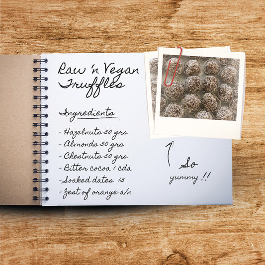 Raw and Vegan Truffles Recipe