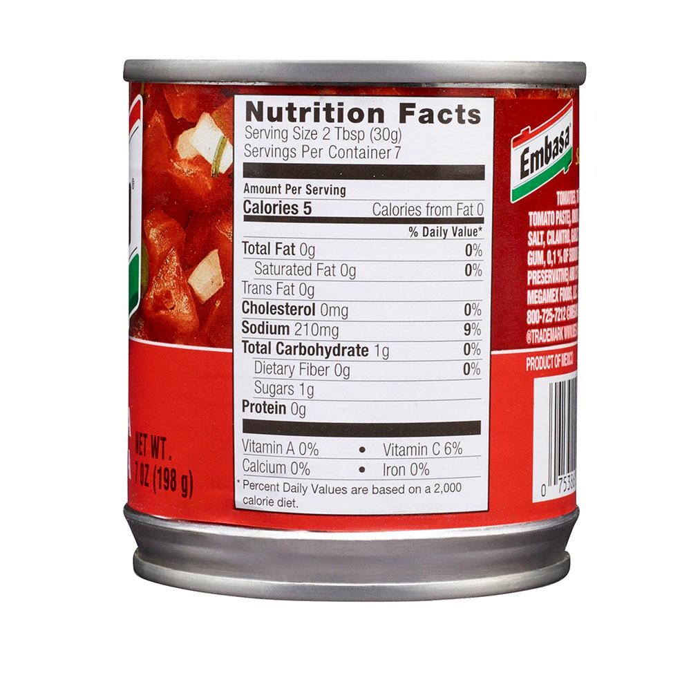 EMBASA (Pack of 36) Embasa Salsa Mexicana Medium 7 Oz