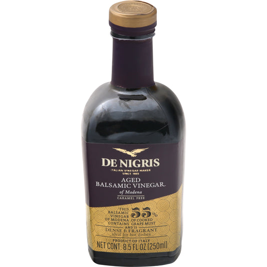 De Nigris Vinegar Balsamic Aged 3Year 8.5 oz (Pack Of 6)