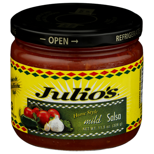 JULIOS (Pack of 18) Julios Salsa Mild Shelf Stable Salsa 11.5 Oz