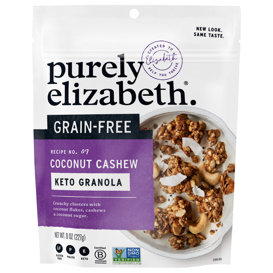 Purely Elizabeth Granola Grain Free Coconut 8 oz (Pack Of 6)