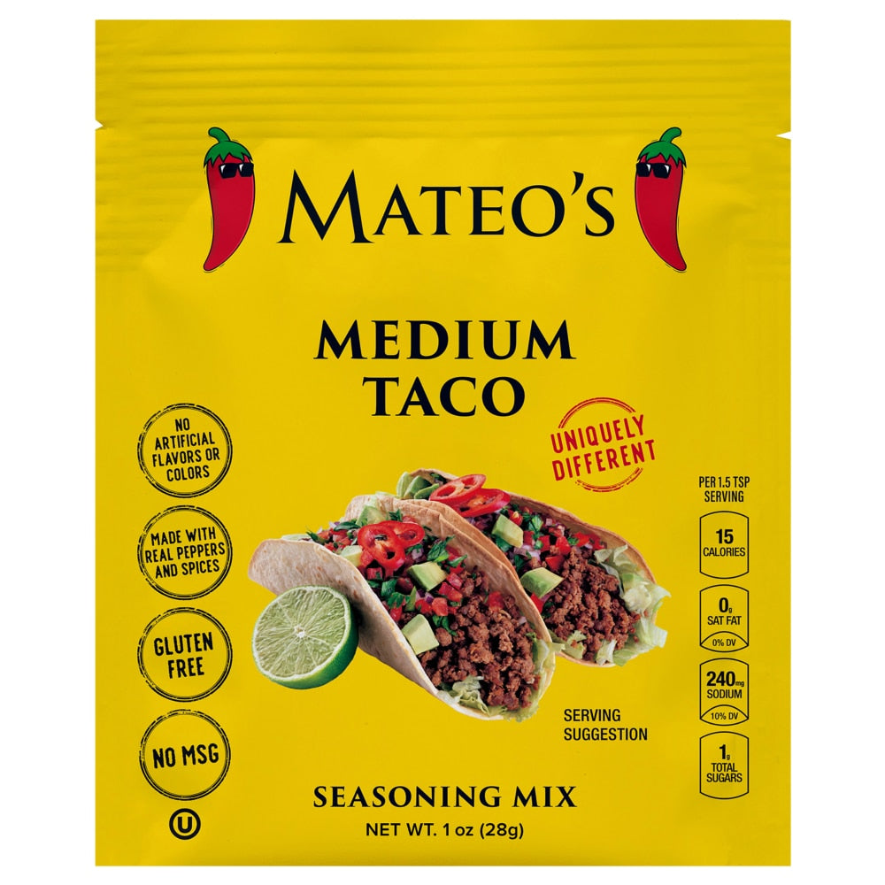 MATEOS GOURMET (Pack of 36) Mateos Gourmet Medium Ancho Chile Packet 1 Oz
