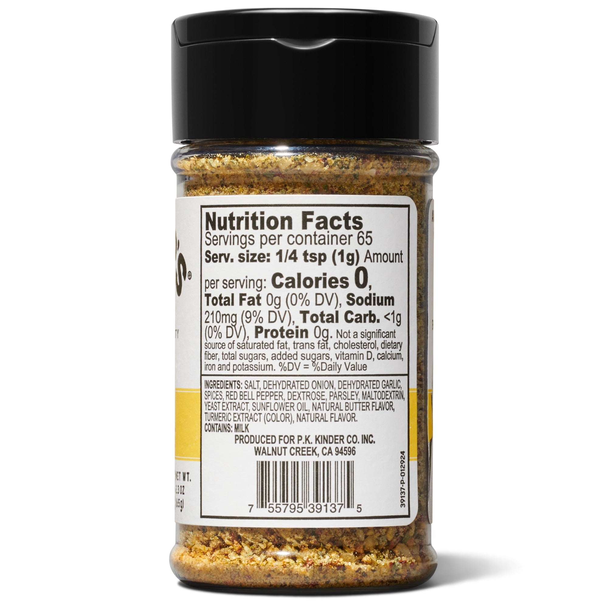 KINDERS (Pack of 24) Kinders Buttery Steakhouse Seasoning Spice Blend Natural 2.3 Oz