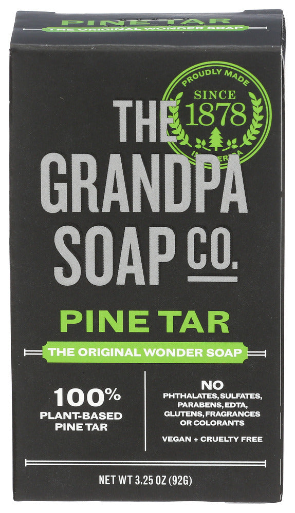 GRANDPAS (Pack Of 12) Grandpa's Soap Bar Pine Tar 3.25 Oz
