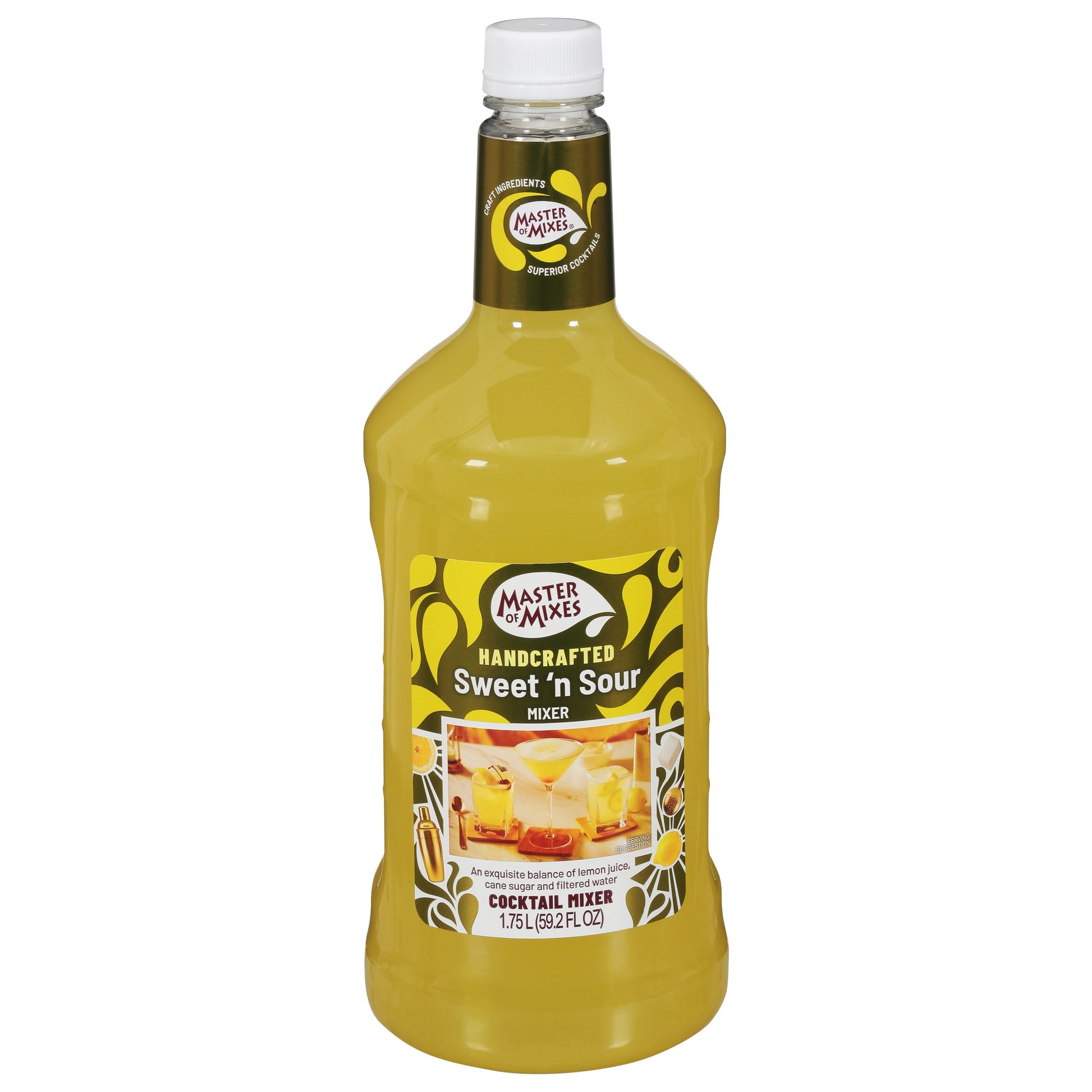Master Of Mixes Mix RTD Sweet & Sour 1.75 Light (Pack Of 6)