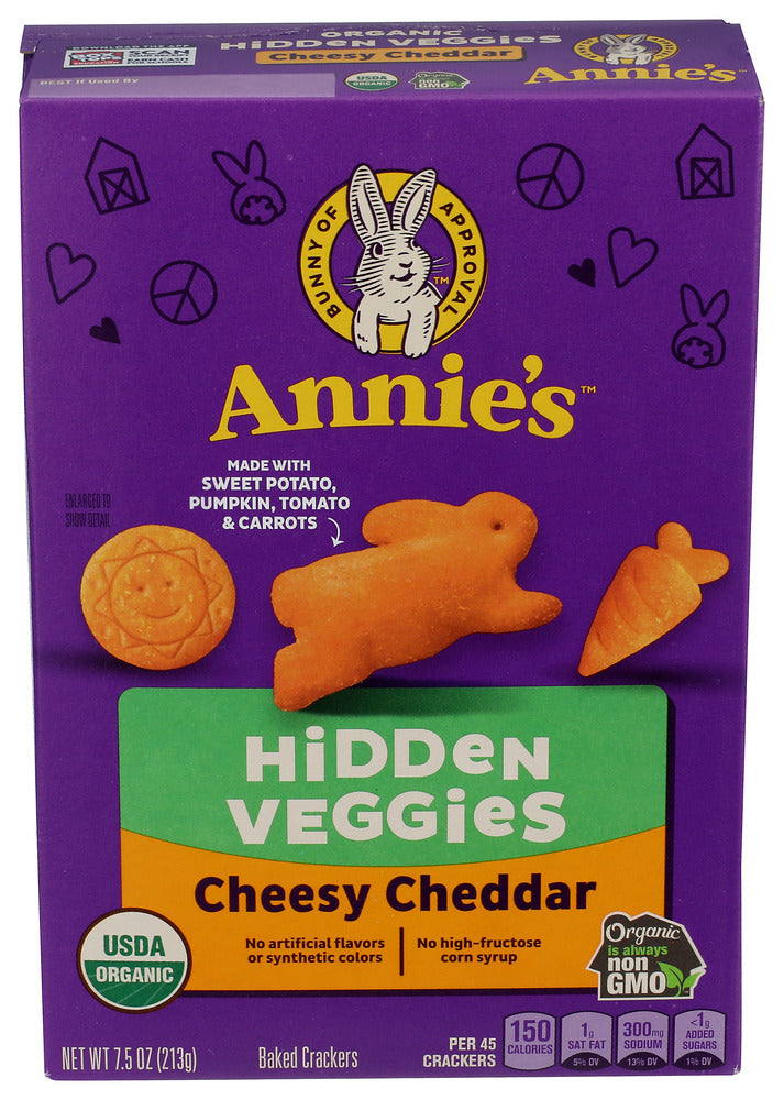 Annie's Homegrown Cracker Veggie Cheese