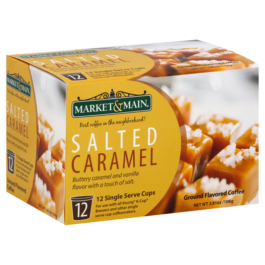 Market And Main Coffee Coffee Stld Caramel Single 12 Ea Pack of 6