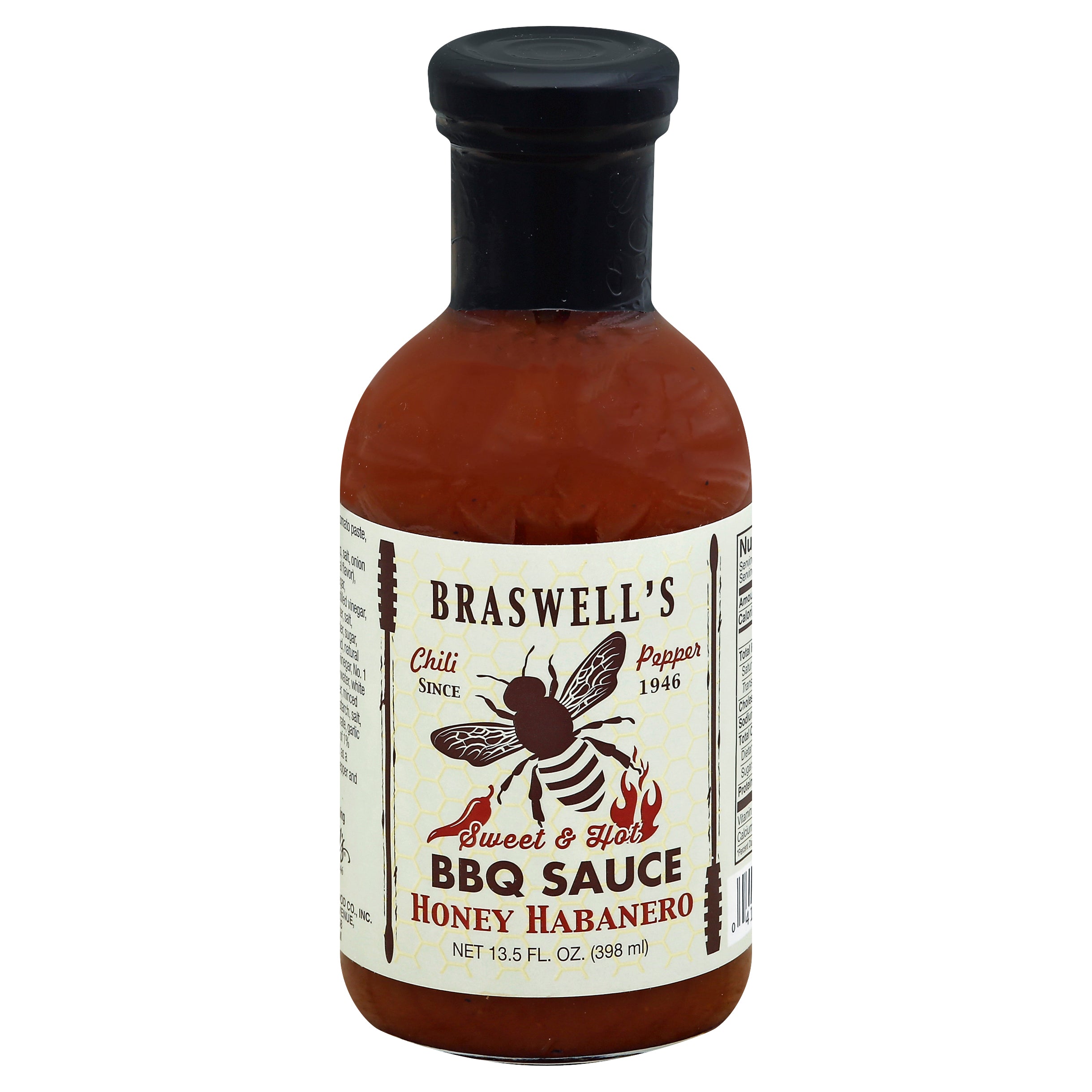 Braswell Sauce BBQ Honey Habanero