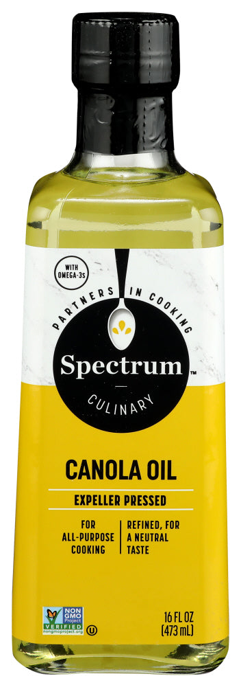 SPECTRUM NATURA (Pack of 8) Spectrum Naturals Canola Oil Refined Oil 16 Fl Oz
