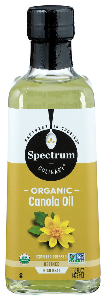 Spectrum Naturals Organic Canola Oil Refined High Heat