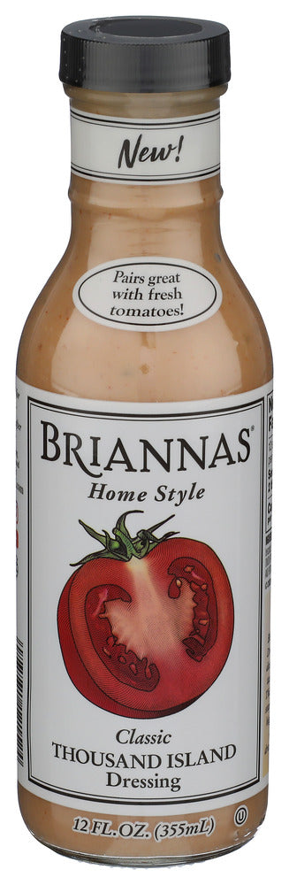 BRIANNAS (Pack of 12) Briannas Creamy Dressing Thsnd Island Style 12 Oz