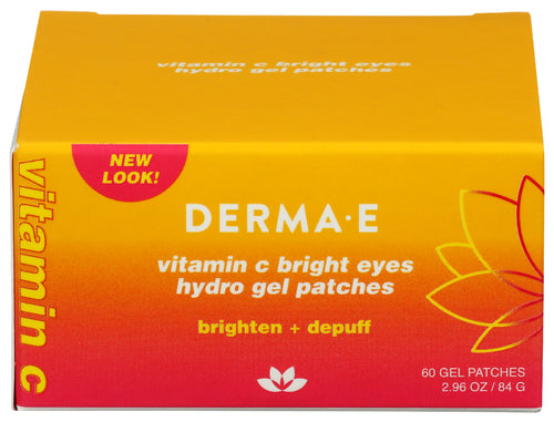 DERMA E (Pack of 3) Derma E Eye Bright Vitamin C Patches Facial Serum Mask 3 Oz