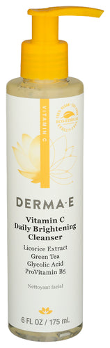 DERMA E (Pack of 5) Derma E Brightening Cleanser Facial Exfoliating Gel 6 Oz