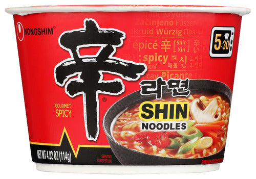 NONG SHIM (Pack Of 12) Nong Shim Noodle Bowl Big Shin 4.02 Oz