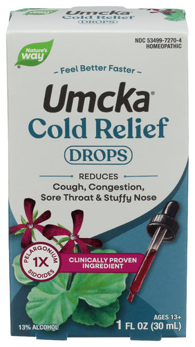 NATURES WAY (Pack Of 3) Natures Way Original Umcka Drops 1 Oz Reduces Congestion, Sore Throat & Stuffy Nose
