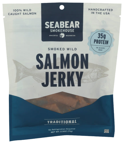 Seabear Smokehouse Traditional Salmon Jerky
