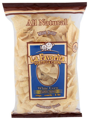 LA FAVORITA (Pack Of 12) La Favorita Tortilla Chip White Corn 16 Oz