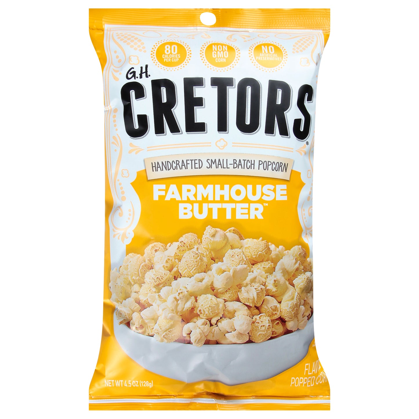 Gh Cretors Popcorn Farmhs Butter 4.5 oz (Pack Of 12)
