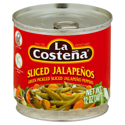 La Costena Pepper Jalapeno Sliced 12 oz (Pack Of 12)