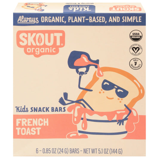 Skout Bar French Toast 5.1 oz (Pack of 6)