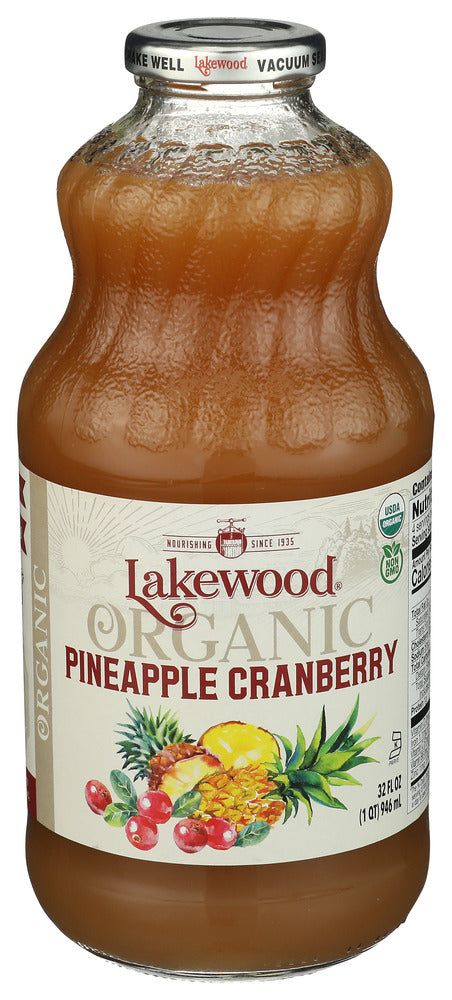 Lakewood Pineapple Cranberry Organic Fruit Juice Blend