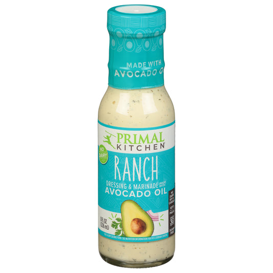Primal Kitchen Dressing Ranch Avocado Oil 8 oz (Pack Of 6)
