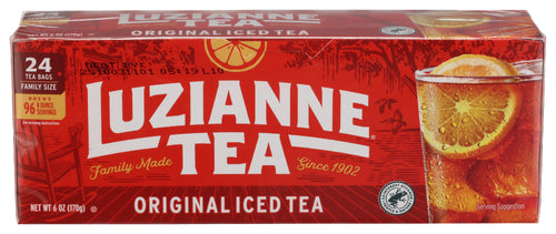 LUZIANNE (Pack of 12) Luzianne Family Size Black Tea Bags 24 bag