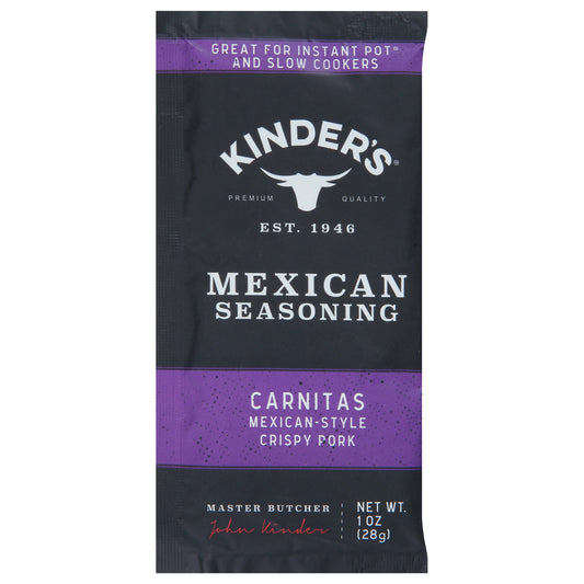 Kinders Seasoning Carnitas 1 oz (Pack Of 15)