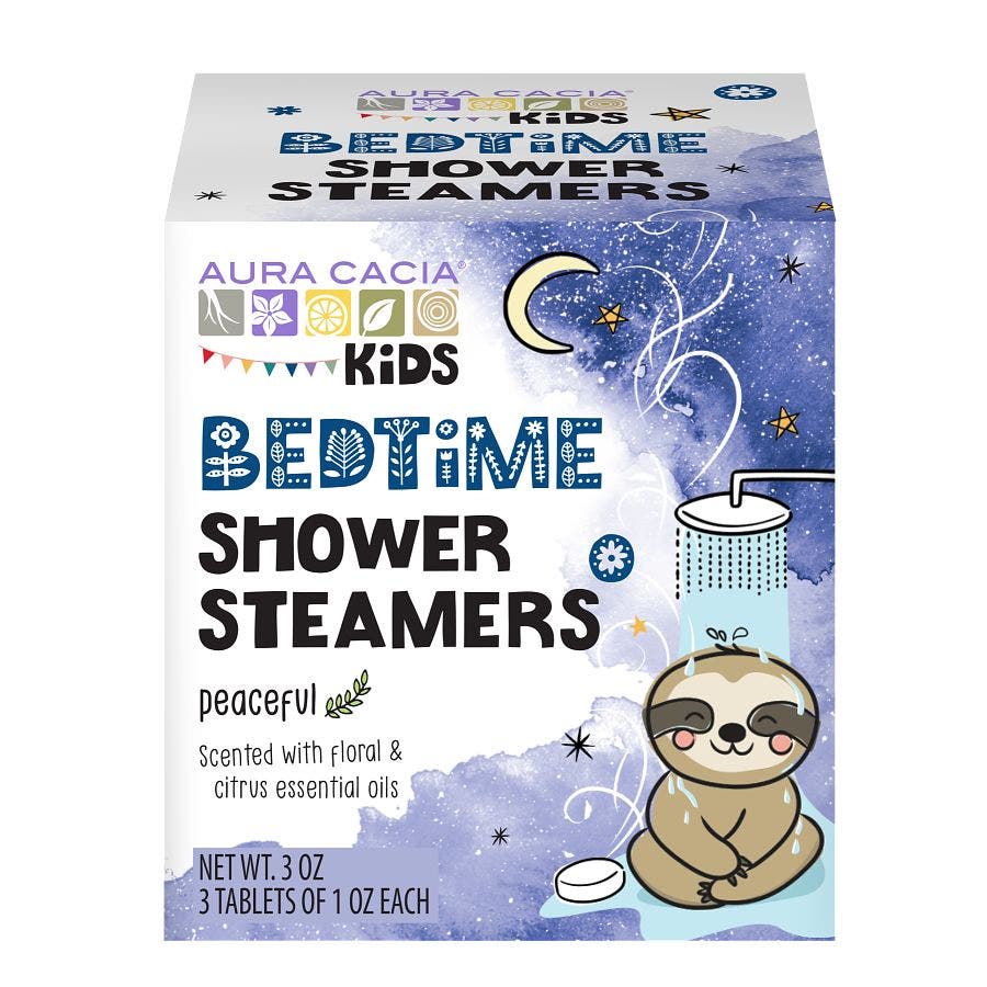 AURA CACIA (Pack of 6) Aura Cacia Steamers Shower Kids Bedtime Bath Steam 3 Oz