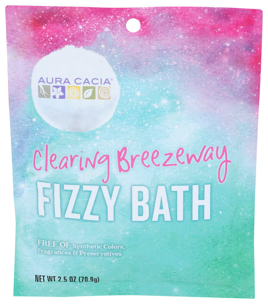 AURA CACIA (Pack Of 12) Aura Cacia Bath Fizz Clearing Breeze 2.5 Oz