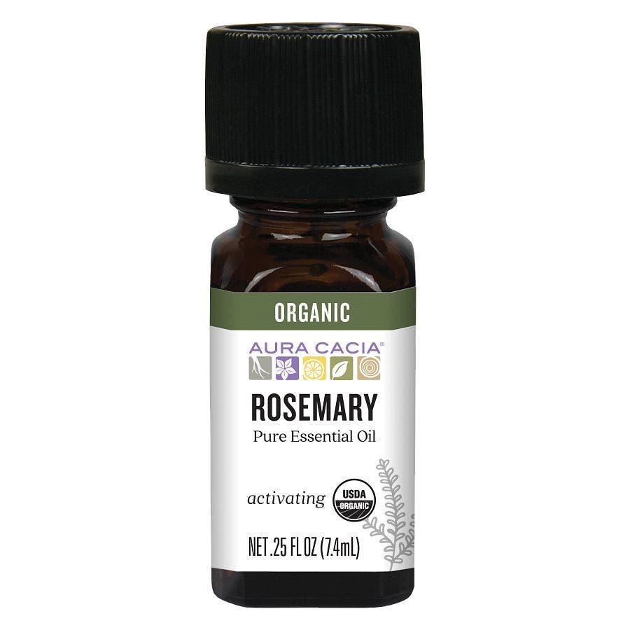 AURA CACIA (Pack of 10) Aura Cacia Organic Rosemary Essential Oil 0.25 Oz