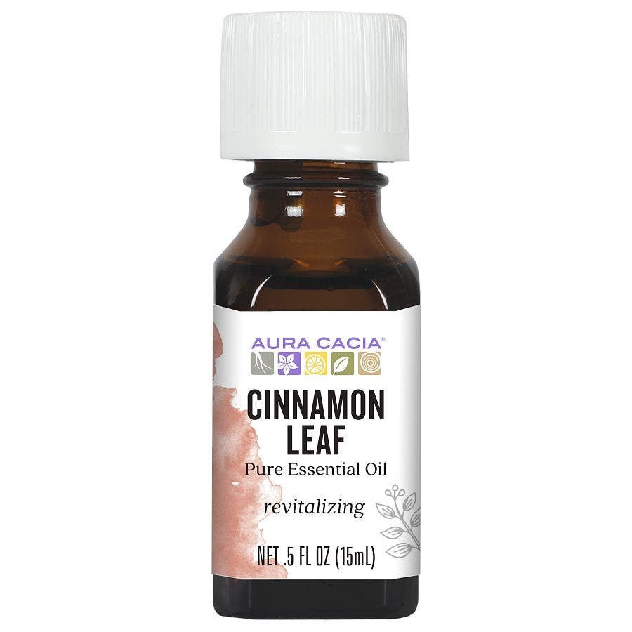 AURA CACIA (Pack of 10) Aura Cacia Essential Oil Cinnamon Leaf 0.5 Oz