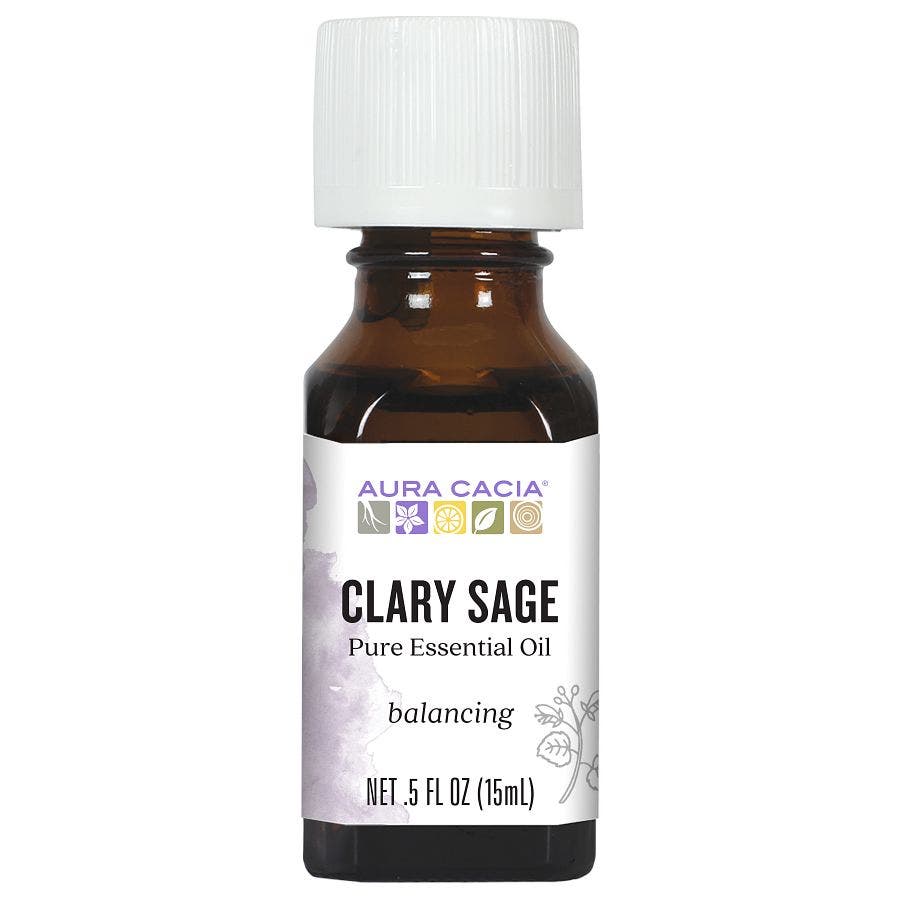 AURA CACIA (Pack of 6) Aura Cacia Clary Sage Essential Oil 0.5 Oz