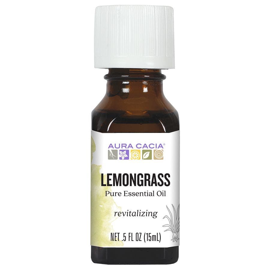 AURA CACIA (Pack of 12) Aura Cacia Essential Oil Lemongrass 0.5 Oz