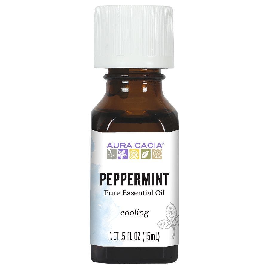 AURA CACIA (Pack of 10) Aura Cacia Essential Oil Peppermint 0.5 Oz