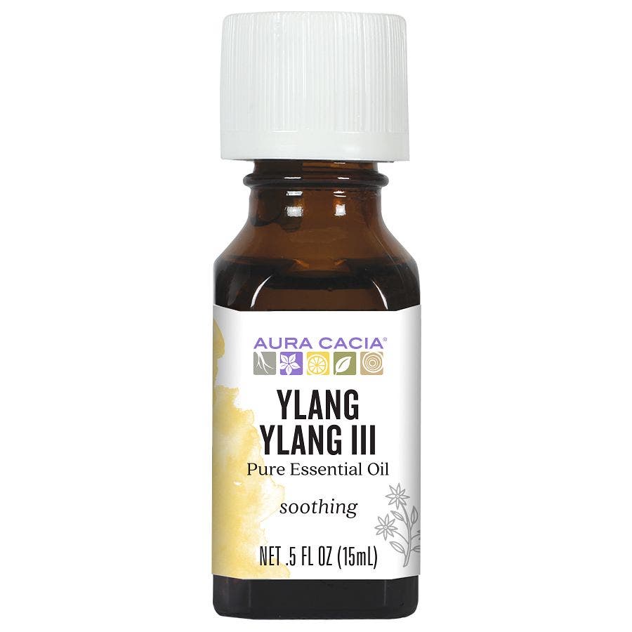 AURA CACIA (Pack of 5) Aura Cacia Essential Oil Ylang Ylang III 0.5 Oz