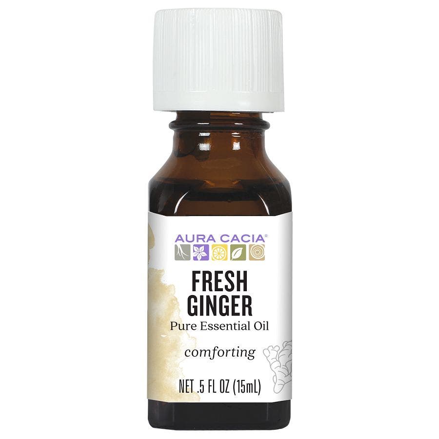 AURA CACIA (Pack of 3) Aura Cacia Essential Oil Fresh Ginger 0.5 Fl Oz