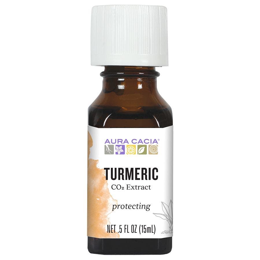 AURA CACIA (Pack of 3) Aura Cacia Essential Oil Turmeric Extract 0.5 Oz